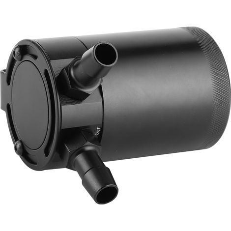 Réservoir de récupération d'huile à 2 ports, 300 ml, en alliage d'aluminium avec chicanes, accessoire universel (1/5)