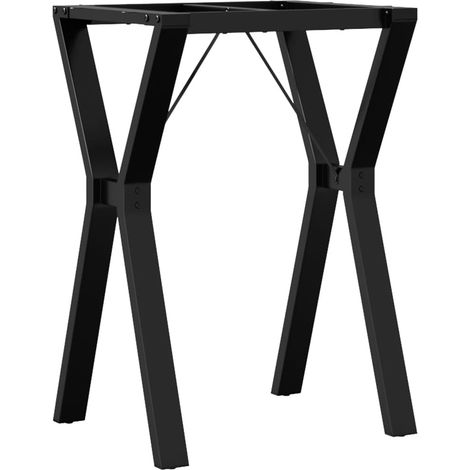 Maison Exclusive - Patas de mesa de comedor estructura Y acero 50
