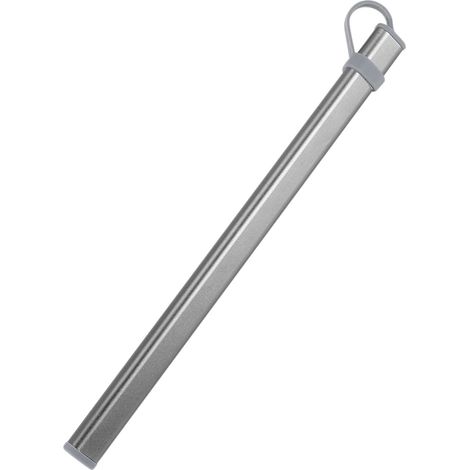 boîte en aluminium argenté pour baguettes en titane sans baguettes ustensiles de cuisine gadgets (24,5 x 1,8 cm) (1/5)