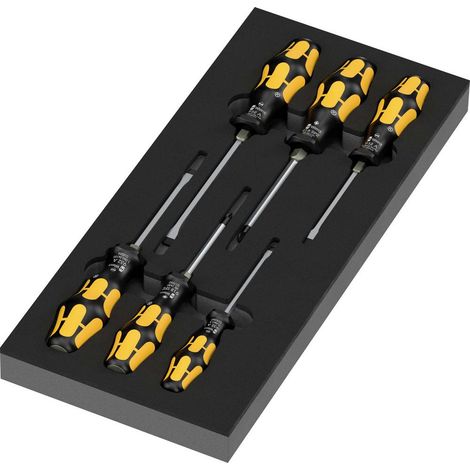 Wera 97113 Serie 900 Set 2 Officina e meccanica, Universale Schraubmeißel Set Larghezza della lama: 3.5 mm, 4.5 mm (1/5)