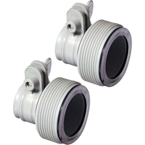 À utiliser avec le kit d'adaptateur de tuyau Intex B (paire), pièce de rechange n° 25009 (1/4)