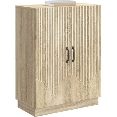 Maison Exclusive - Credenza Rovere Sonoma 66 x 34,5 x 87 cm Legno ingegnerizzato