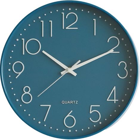 Horloge bleu foncé (1/5)