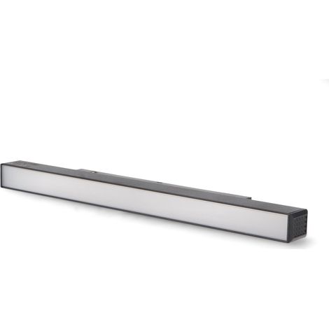 Spot LED Shoiler 10W pour rail magnétique Noir 48V Série 20mm - DSC 3000K - Ledme - LM3463 (1/4)