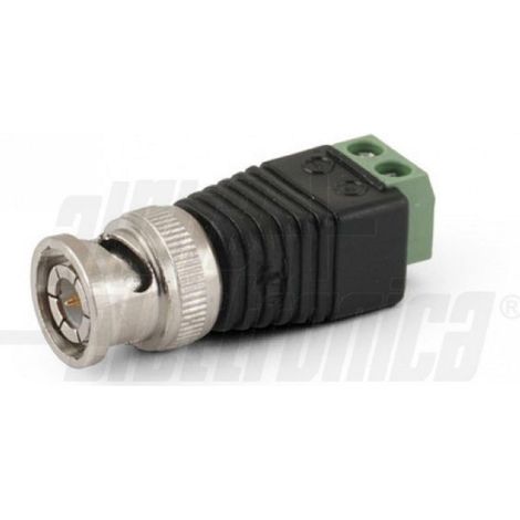 Alpha elettronica adattatore spina bnc a morsetto 80-135