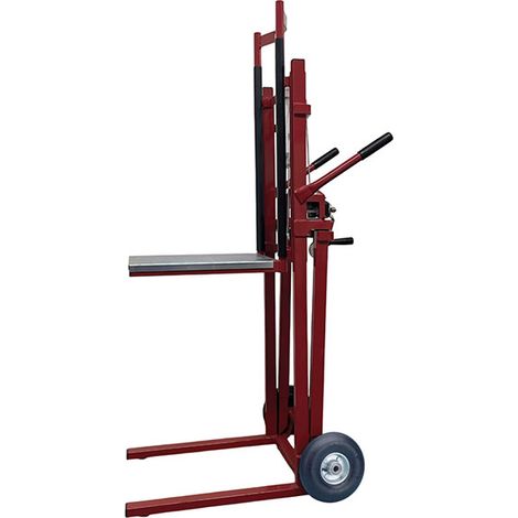 Carrello a piattaforma - Ruote di gomma - Carico massimo 150kg - 300187-PRG