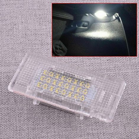 Témoin d'erreur blanc pour coffre arrière de voiture, compatible Canbus, 12 V, 24 LED, pour BMW Série 1, 3, 5, 6, 7, X1, X3, X5, 6500 K, 3 W, 0,18 A (1/5)