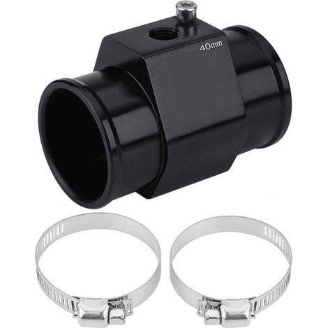 Capteur de Température de l'Eau, Adaptateur de Jauge de Tuyau de Température de l'Eau de Voiture Sonde de Température Joint de Radiateur(40MM) (1/4)