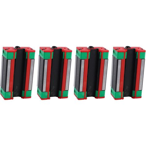4X HGH20CA 20MM Bloc de Guidage En Acier Linéaire pour ÉQuipement de Fabrication de Pièces de Machines-Outils CNC (1/5)