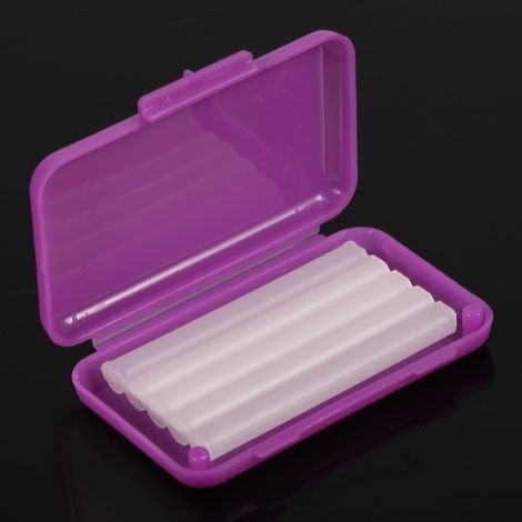 Cire orthodontique protectrice anti-ulcères pour appareil dentaire - Soulagement et correction (Violet) (1/2)