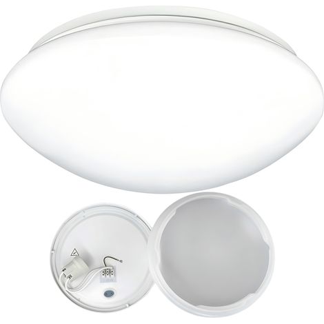 DAISY RIVA plafoniera rotonda da superficie IP44 1xE27 Bianca (1/5)