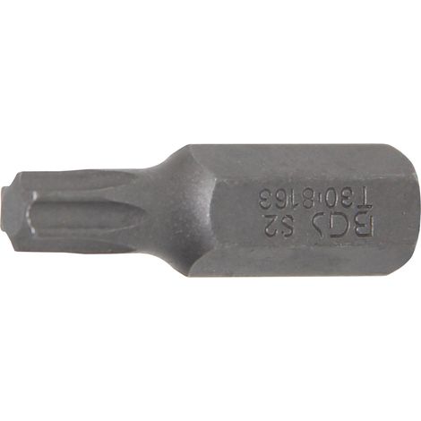Punta  longitud 30 mm  entrada 8 mm (5/16")  perfil en T (para Torx) T30