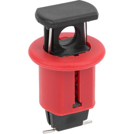 Dispositif d'isolation miniature de verrouillage de disjoncteur électrique à bouton-poussoir de sécurité