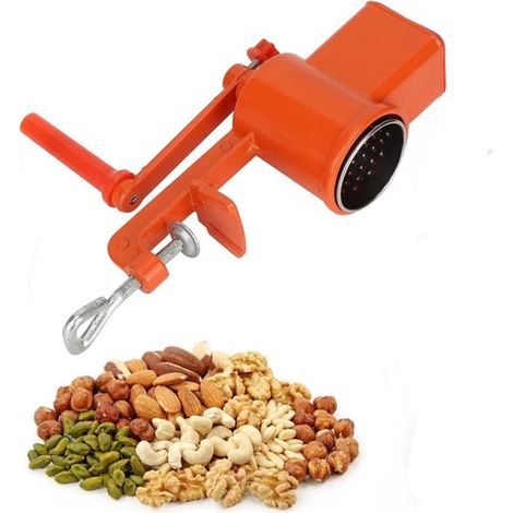 Moulin à grains manuel pour céréales avoine maïs blé café et noix avec fonction moulin à café (1/5)