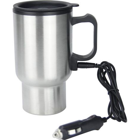 Akozon Tasse Chauffante Anti-Fuite pour Voiture, Allume-Cigare de Grande capacité pour Véhicules (1/5)