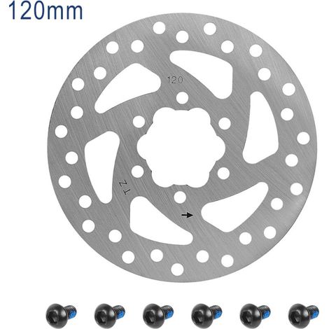 Disque de frein de rechange de 120 mm pour freins à disque à 6 trous sur trottinette électrique Cool Kirin G2 Pro (1/5)