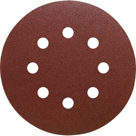 Klingspor 125mm 8 Hole Paper Sanding Discs 240G