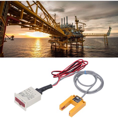 BERM® BEM-6H-30E4-CT Induktives elektronisches digitales Industriemessgerät, 12–24 V DC