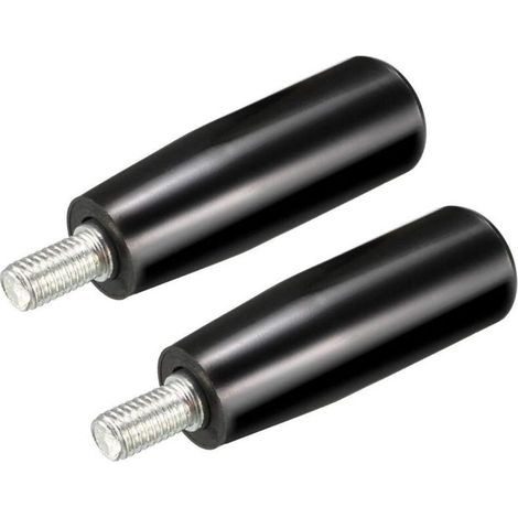 2pcs Rotary Handle Machine Handwheel, M8 Male Thread Milling Shank (1/5)