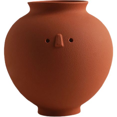 Elegantes jarrones de cerámica para decorar salones, recibidores y mesas (paquete de 2).