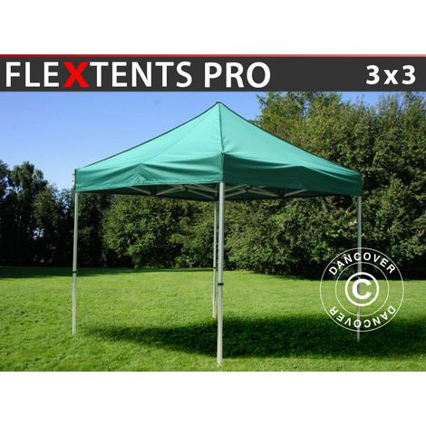 Pop up gazebo FleXtents PRO 3x3 m Green