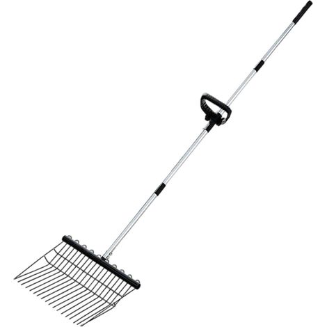 Hochleistung Gartenrechen Mit Langem Aus Edelstahl