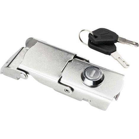Antivol de coffre arrière pour moto, modification facile à installer, fixations robustes (1/5)