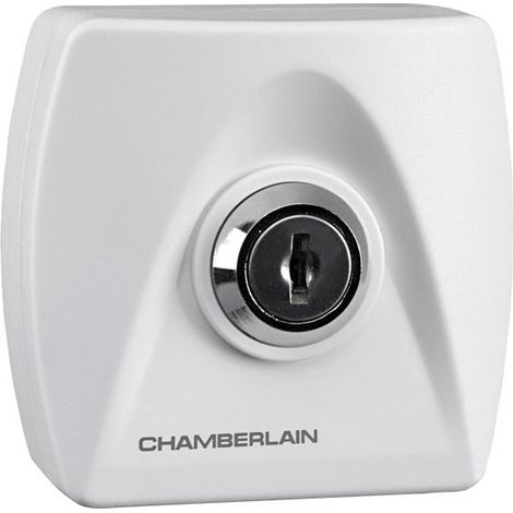 Chamberlain 41REV Schlüssel-Schalter Weiß für Garagentor