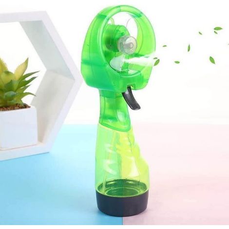 Ventilateur Brumisateur - Réservoir 300 ml - Rechargeable USB - Portable Pour Bureau Maison Extérieur - 1 Pièce (1/4)