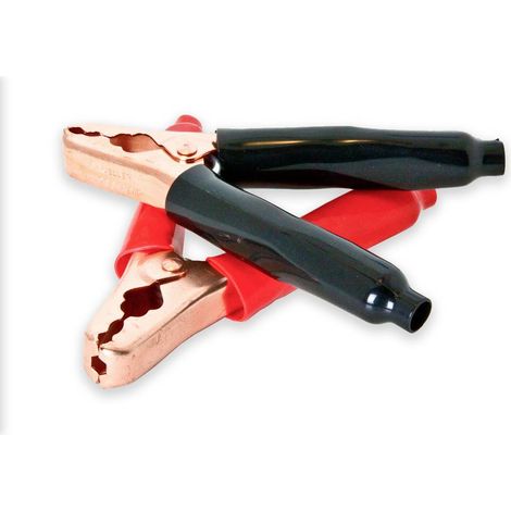 Mueller Electric 010031 Pince batterie rouge, noir Plage de serrage max.: 38 mm Longueur: 153 mm 1 set