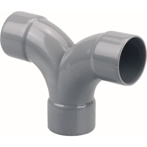 CODO DOBLE PARALELO LE HEMBRA-HEMBRA 87 D40 - WAVIN - 4005700