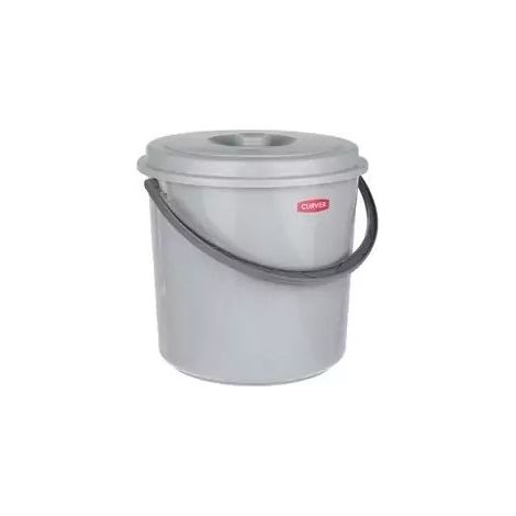 Seau Curver 241750 avec couvercle 12 litres plastique