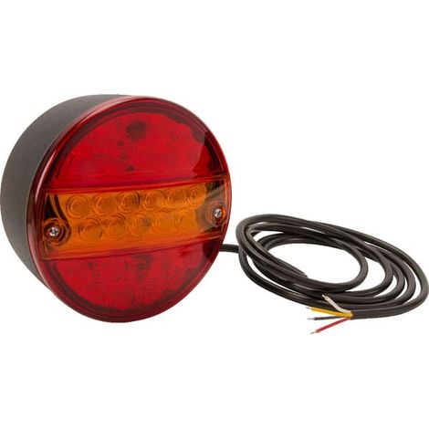Feu arrière LED rond câblé UNIVERSEL LA40043 (1/5)