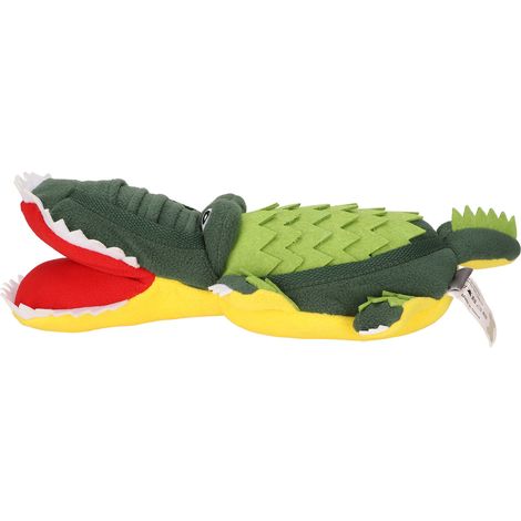 Jouet à mâcher crocodile pour chien avec nourriture cachée, jouet interactif pour l'entraînement et le jeu. (1/5)