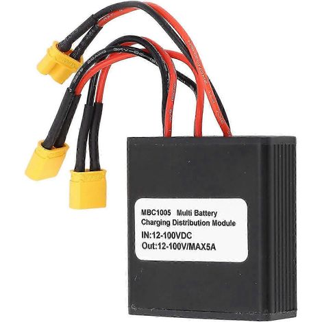 Adaptateur double batterie parallèle professionnel et performant pour vélos électriques 12V/100V 5A SOWHBYV (1/4)