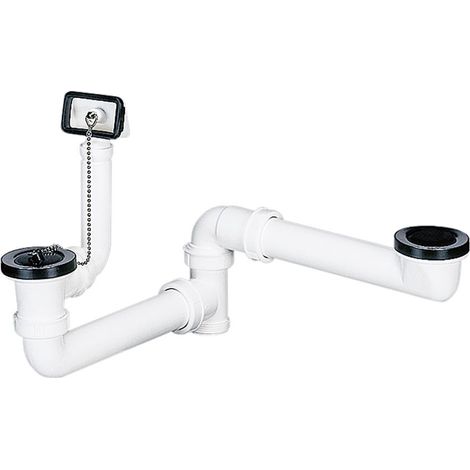 DALLMER Ab- und Überlauf-Set 023 U, 1 1/2", 110305 (1/2)