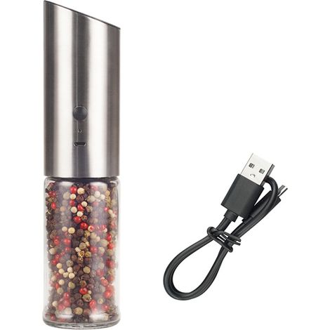 Elektrische Pfeffermühle, Schwerkraft-Pfeffermühle, USB-Aufladung