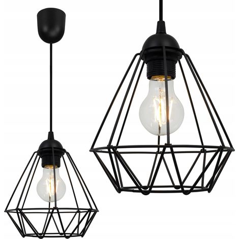 LAMPE SUSPENDU LOFT DIAMOND EDISON WIRE LED (1/5)