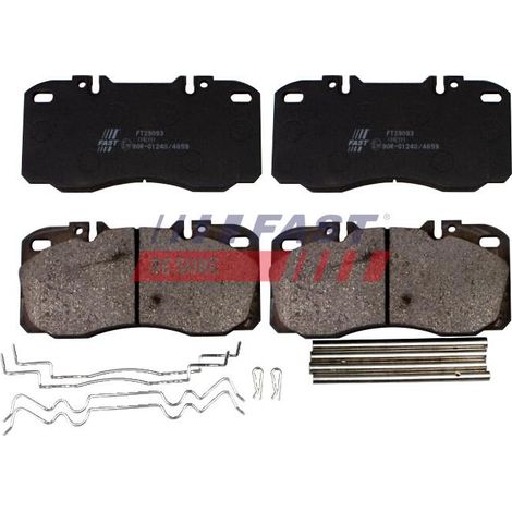 Pastiglie freno anteriori rapide FT29093 SENZA sensore (1/2)