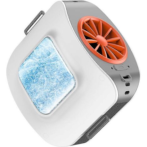 Tragbarer Outdoor-Ventilator für Hüfte und Nacken, leistungsstarke Belüftung für Sport und Outdoor-Arbeit (1/5)