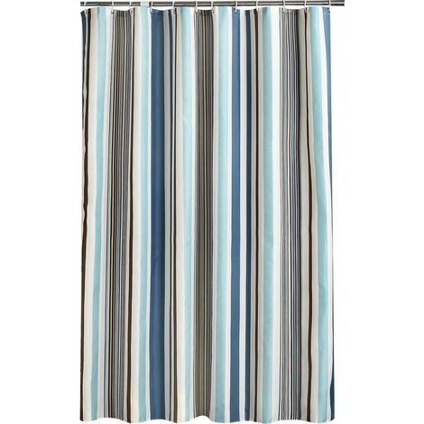 Shower Curtain 200 x 240 cm (L x H), Anti-Mold Shower Curtains, Soft Polyester Fabric Lining, Bathroom Curtains, Curtain, Beautiful Model for Bathroom Toilet (1/5)