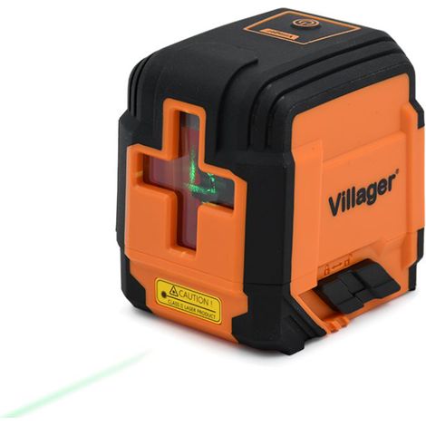 Livella laser Villager VRL-15, 30 m, verde, ±3 mm/10 m, IP54 (1/5)