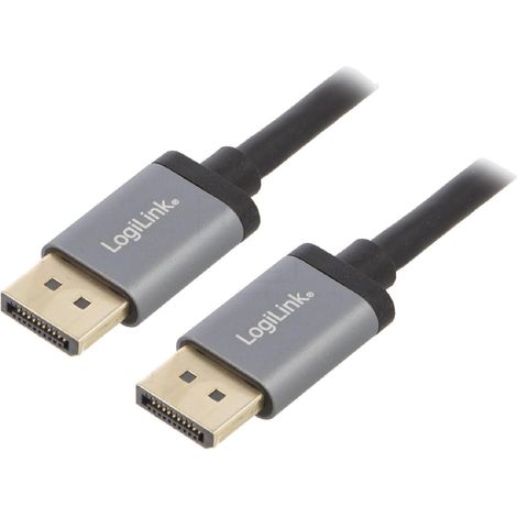 Cable de connexion DisplayPort 4K DP male a DP male 2m - Noir