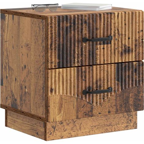 Maison Exclusive - Nachttisch Altholz 43 x 34,5 x 44,5 cm Holzwer