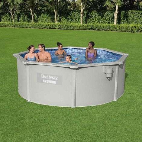 Bestway Hydrium Oberirdisches Frame-Pool Rund 360x120 cm