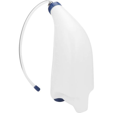 Biberon veau 4L – plastique – tube flexible – mouton – grande capacité