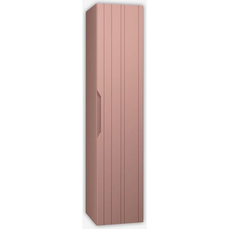 Solmira 160 Wandhängende Badezimmer-Kommode aus MDF, beidseitig nutzbar - Pink