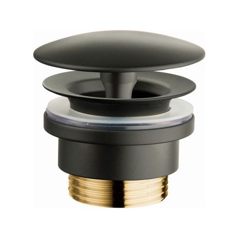 Bonde Lavabo Ecoulement Libre Laiton Noir 5-55Mm Robinetterie VIDAGES - CRISTINA ONDYNA UD52513