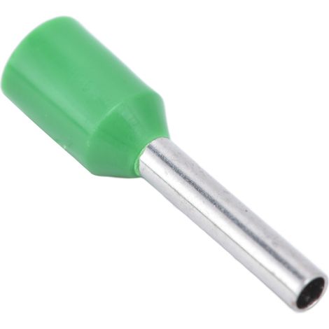 1000 pièces cosse isolée embout électrique à visser 16 AWG kit connecteurs de câble E1510 vert (1/5)