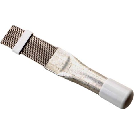 Brosse de nettoyage pour condenseur à ailettes métalliques, kit d’outils de nettoyage et d’entretien pour radiateurs et échangeurs thermiques